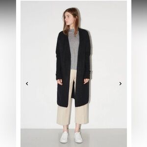 Acne Studios Raya Mohair Black Cardigan - size small